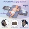 imageRUVALINO Baby Changing Bag Backpack Neutral AllinOne Baby Bags for Multifunction Large Travel Backpack with Portable Changing Pad Stroller Straps Pacifier Case and Insulated Pockets Kahki