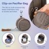 imageRUVALINO Baby Changing Bag Backpack Neutral AllinOne Baby Bags for Multifunction Large Travel Backpack with Portable Changing Pad Stroller Straps Pacifier Case and Insulated Pockets Kahki