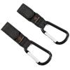 imageRUVALINO Diaper Bag Backpack Stroller Hooks Multifunction Travel Baby Back Pack with Changing Pad Universal Stroller Clips for Mom Girls