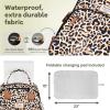 imageRUVALINO Diaper Bag BackpackMultifunction Baby Travel Bag with Changing pad Insulated Bottle Holders ampamp Pacifier Case Large Capacity Waterproof Yellow LeopardYellow Leopard