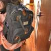 imageRUVALINO Diaper Bag BackpackMultifunction Baby Travel Bag with Changing pad Insulated Bottle Holders ampamp Pacifier Case Large Capacity Waterproof Yellow LeopardClassicdark Gray