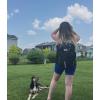 imageRUVALINO Diaper Bag BackpackMultifunction Baby Travel Bag with Changing pad Insulated Bottle Holders ampamp Pacifier Case Large Capacity Waterproof Yellow LeopardNavy Blue