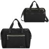 imageRUVALINO Diaper Bag Large Diaper Tote Stylish for Mom and Dad Convertible Travel Baby Bag for Boys and Girls with Changing Pad Insulated Pockets Black