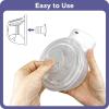 imageRUVALINO Flange Insert 17mm Compatible with Breast Pump S12AS12S12 ProS10S9 ProS9 24mm ShieldsFlanges Reduce 24mm Tunnel Down to 17mm 2PCSFlange Insert 17mm