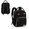 imageRUVALINO Diaper Bag Backpack Multifunction Travel Pack Maternity Baby Changing Bags Large Capacity Waterproof
