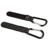imageStroller Hooks RUVALINO Universal MultiPurpose Stroller Clips for Your Buggy Pushchair or Pram Black 2 Pack