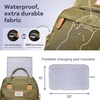 image:imageRUVALINO Baby Diaper Bag Backpack with Changing Pad Baby Shower Gifts  Baby Essentials Waterproof Travel Baby Bags for Mom Dad Girl Boy Insulated Bottle Holders Pacifier Case Large CapacityMilitary Green