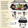 image:imageRUVALINO Baby Diaper Bag Backpack with Changing Pad Baby Shower Gifts  Baby Essentials Waterproof Travel Baby Bags for Mom Dad Girl Boy Insulated Bottle Holders Pacifier Case Large CapacityLgreydgrey