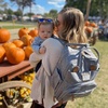 image:imageRUVALINO Baby Diaper Bag Backpack with Changing Pad Baby Shower Gifts  Baby Essentials Waterproof Travel Baby Bags for Mom Dad Girl Boy Insulated Bottle Holders Pacifier Case Large CapacityAustere Gray