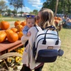 image:imageRUVALINO Baby Diaper Bag Backpack with Changing Pad Baby Shower Gifts  Baby Essentials Waterproof Travel Baby Bags for Mom Dad Girl Boy Insulated Bottle Holders Pacifier Case Large CapacityGreyblue